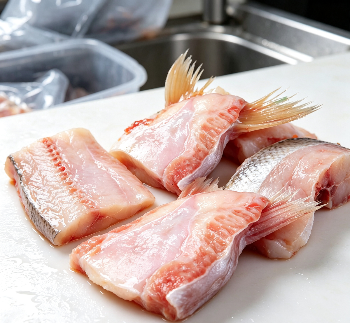 Basa Fish Fins